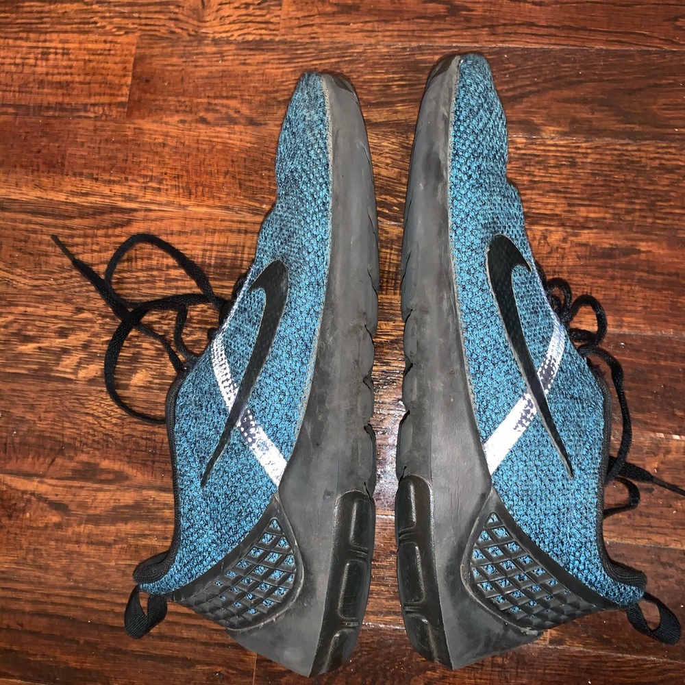 Blue Nike Running Shoes